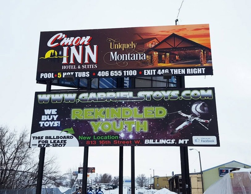 Billboard Signs by Billings Sign Service a Montana Sign Company